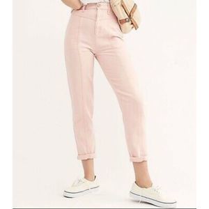 Free People Women's Soft Pink Skinny Jeans Size 26